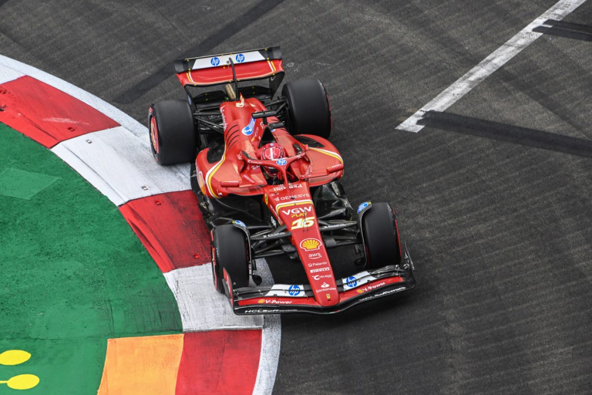 Leclerc Dominates as Singapore GP Practice Begins, Outpaces Rival Norris