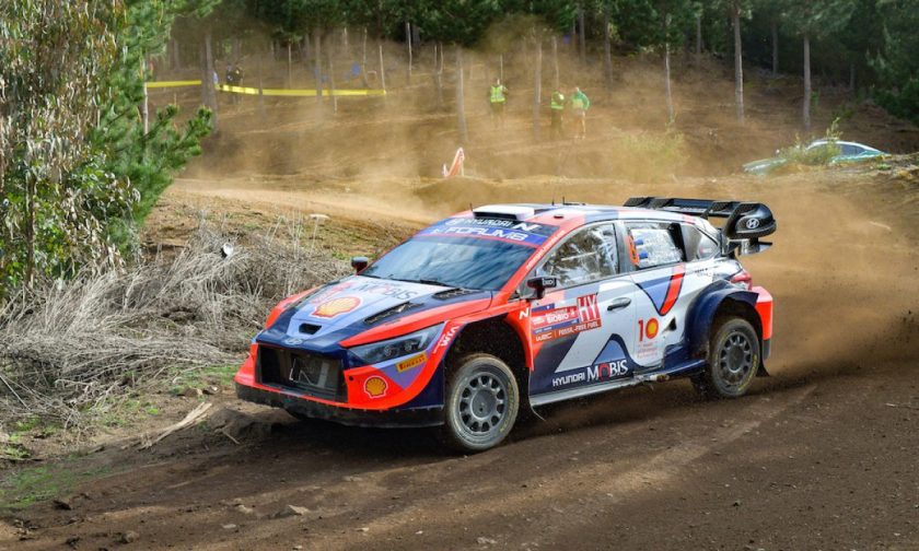 Tanak 0.4s ahead of Evans after WRC Rally Chile’s ultra-close Friday   