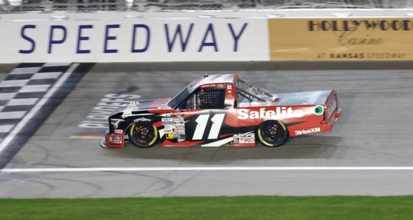 Heim completes Truck Series season sweep at Kansas