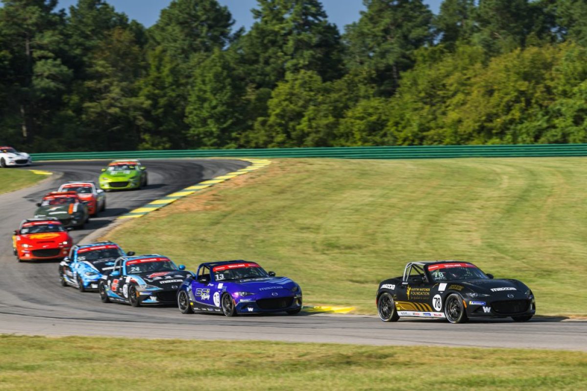 The 2024 Mazda MX-5 Cup season is a baptism by fire for rookies