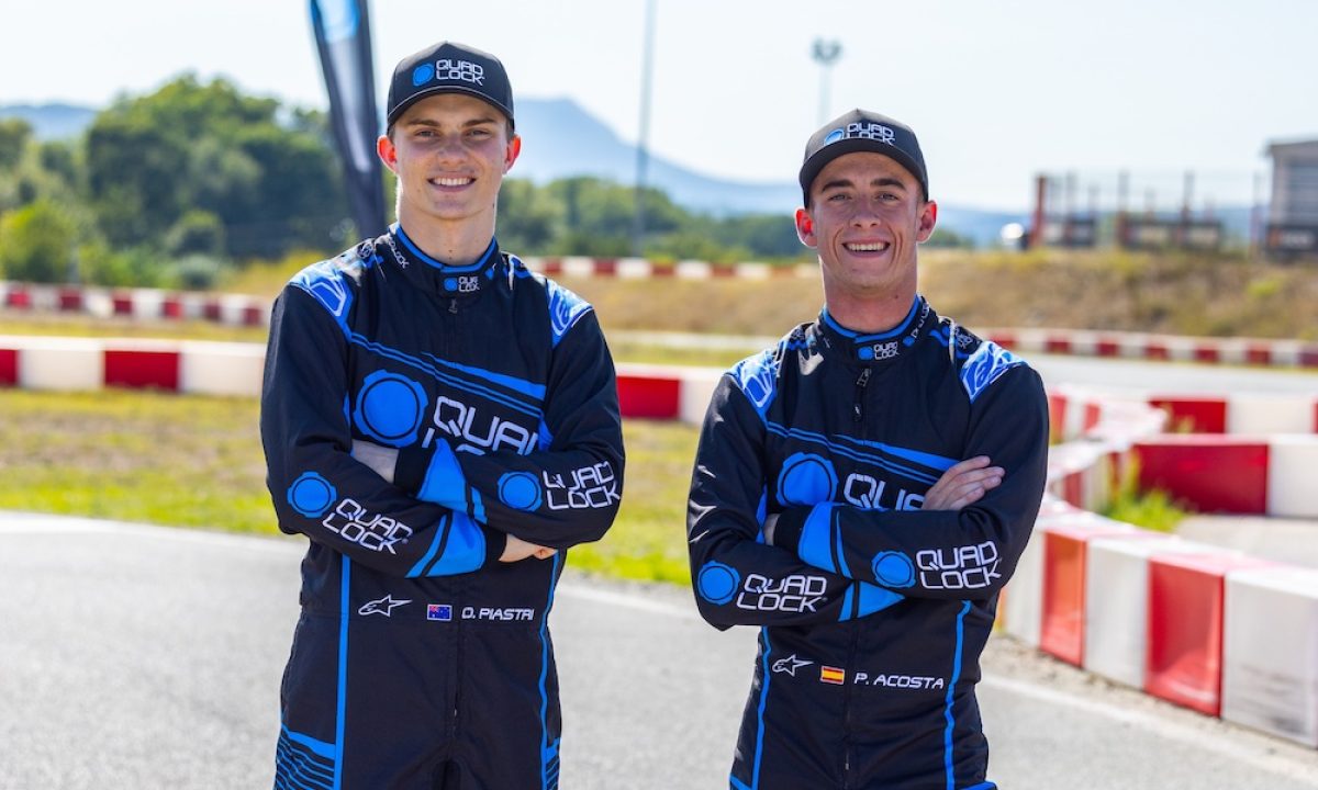 Quad Lock unites Piastri and MotoGP rookie Acosta in karting showdown