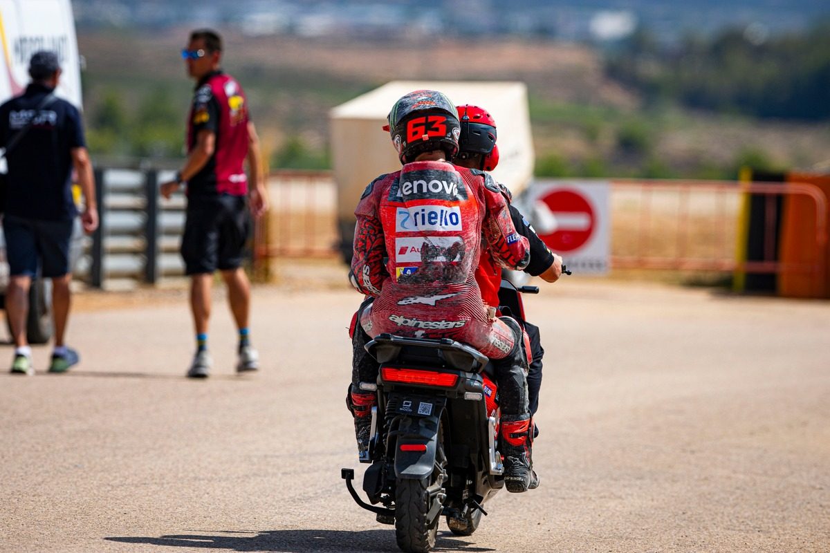 Bagnaia slams ‘dangerous’ Alex Marquez actions in Aragon MotoGP crash