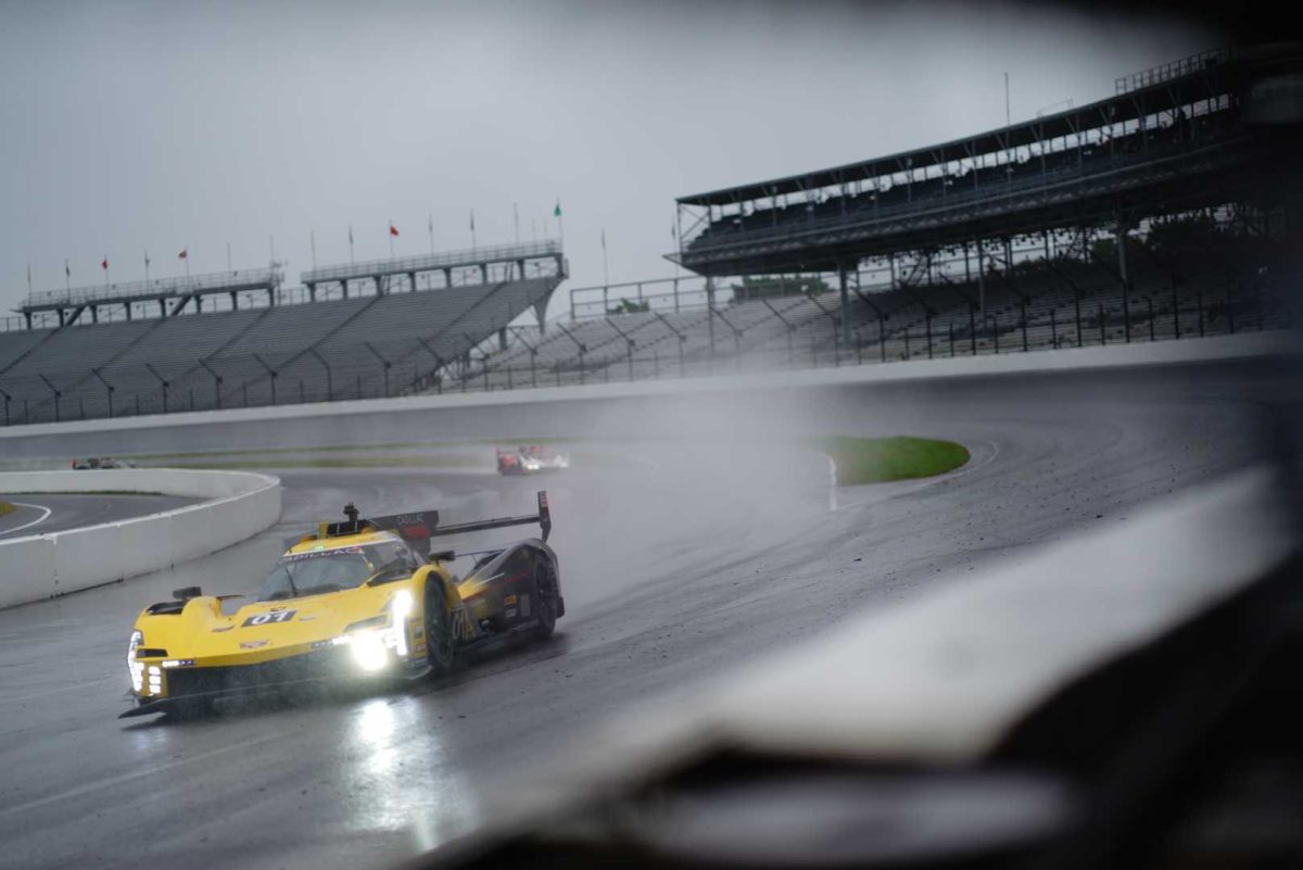 Victory Within Reach: Bourdais Navigates Chaos in Wet Conditions at IMSA Indy