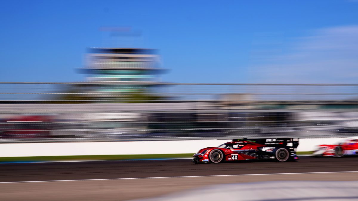 Louis Deletraz quickest, Lamborghini third in IMSA FP2 at Indy