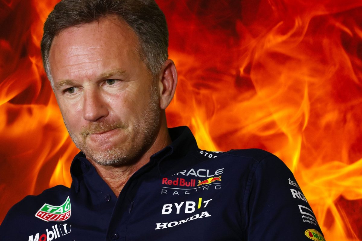 Horner caught in FEISTY battle at legendary race weekend