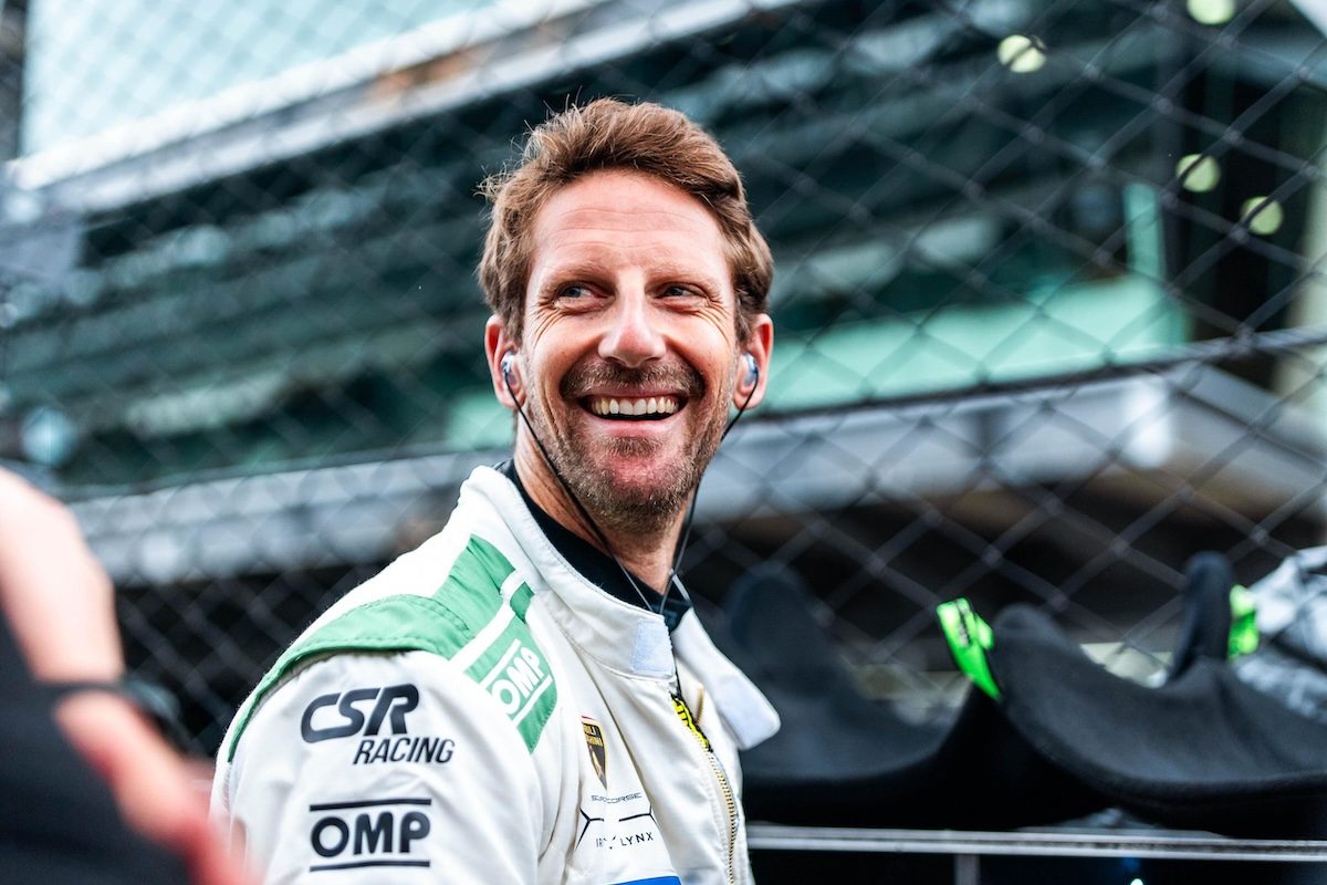 Romain Grosjean's Thrilling Triumph: Flying High as the Leader for Lamborghini at Indy