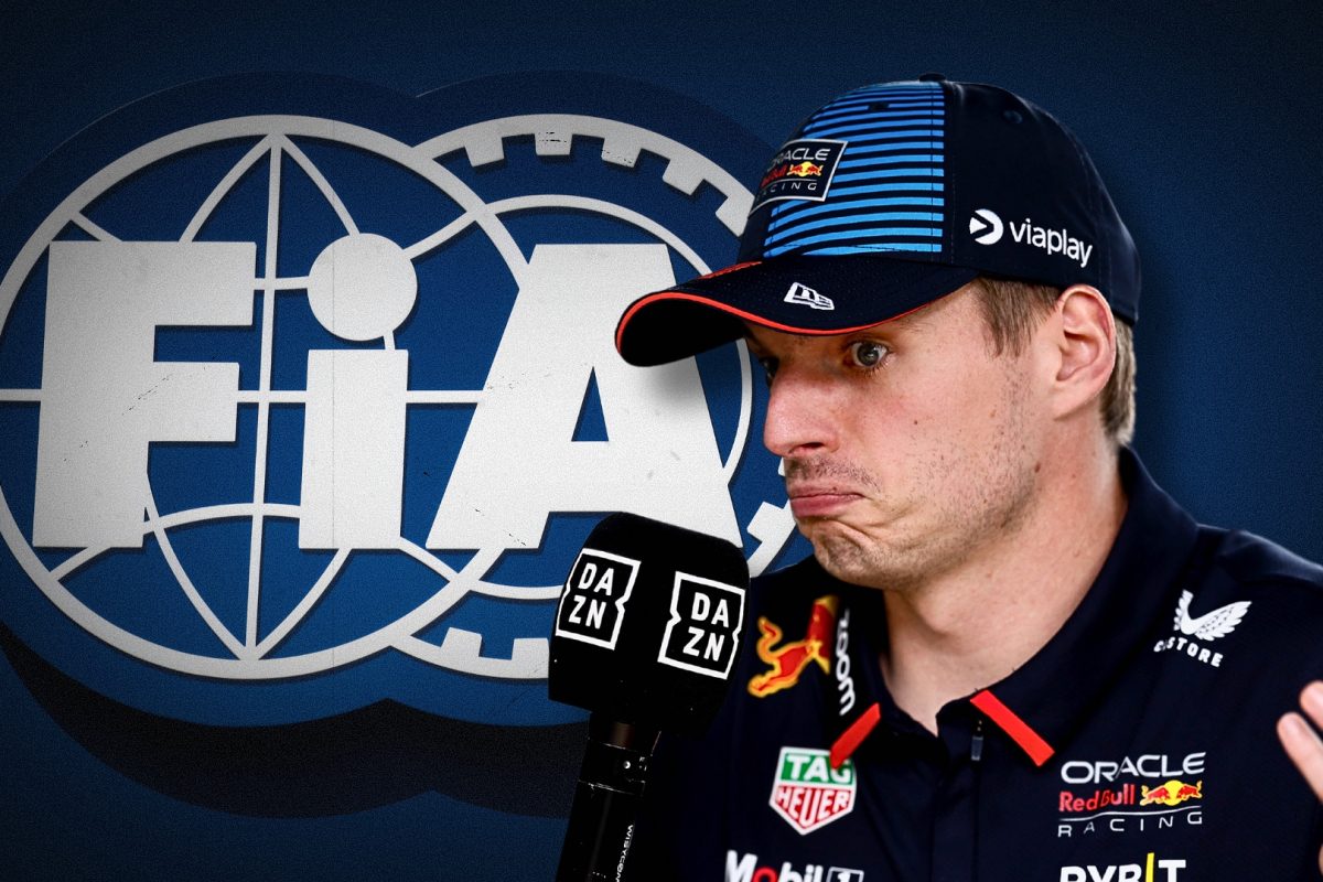 Verstappen launches astonishing FIA PROTEST after tense exchange