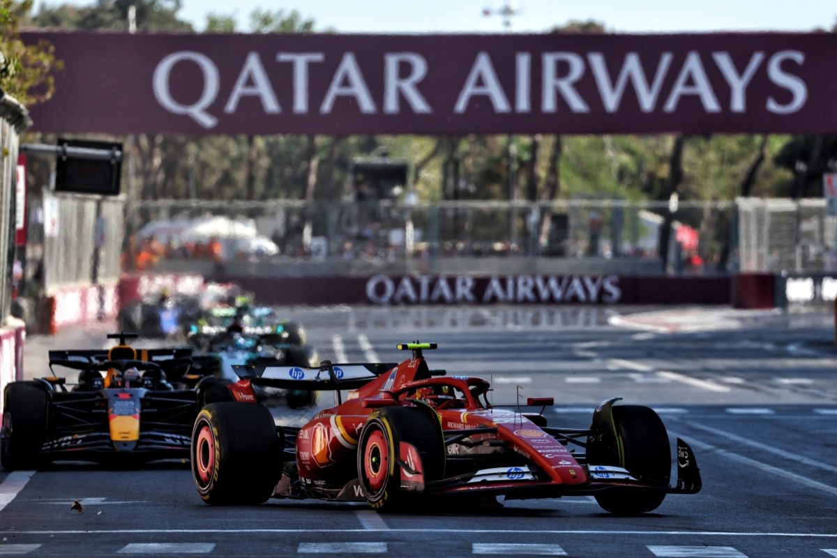 Sainz maintained ‘normal racing line’ in Baku F1 clash with Perez