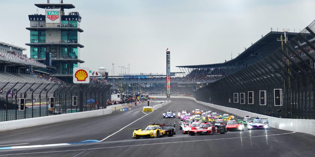 Roaring Through the Brickyard: A Spectacular Showcase of Endurance Racing at IMSA's Six-Hour Event