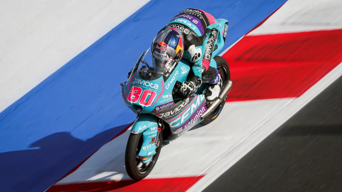 David Alonso takes statement Moto3 victory in Misano