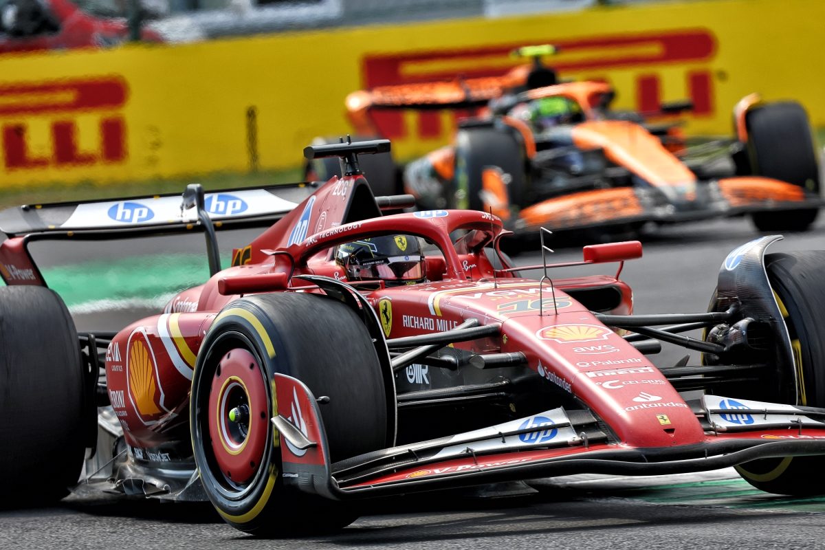 Leclerc executes one-stop to beat McLaren to F1 Italian GP win