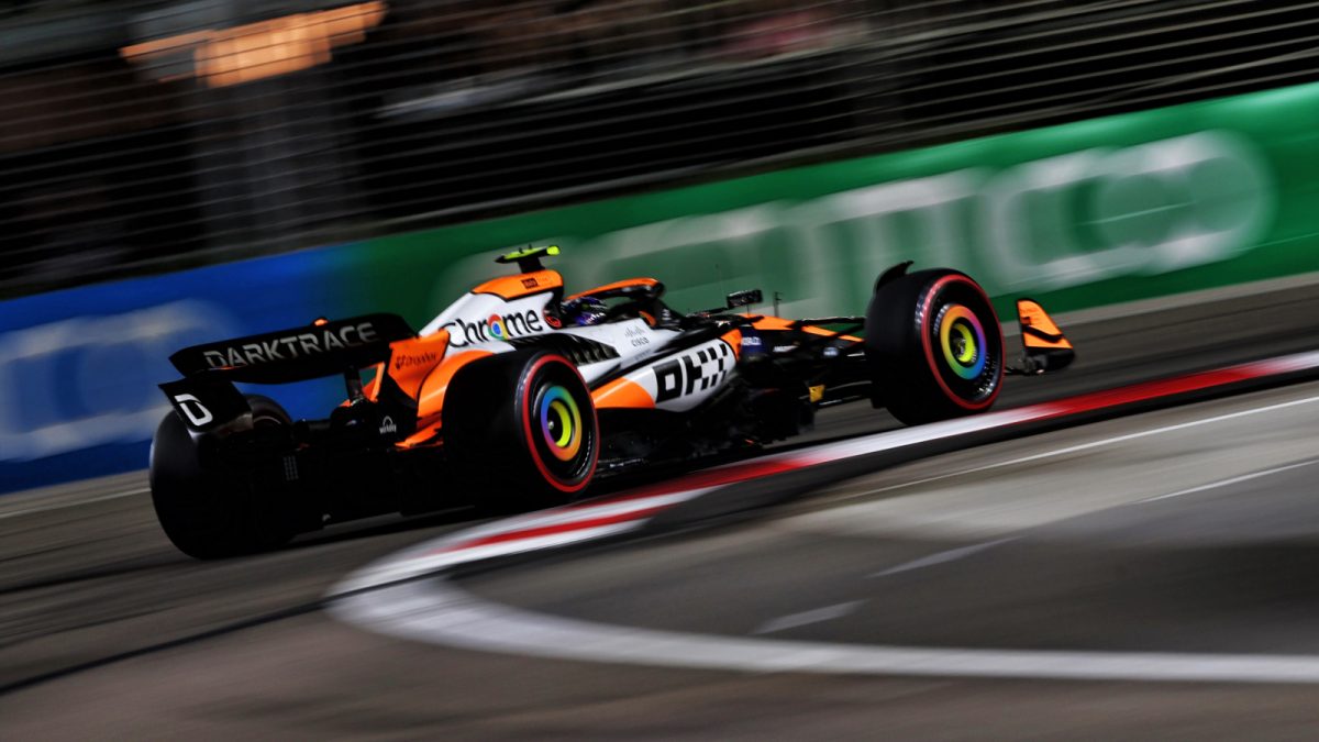 McLaren’s Lando Norris storms to F1 Singapore GP pole