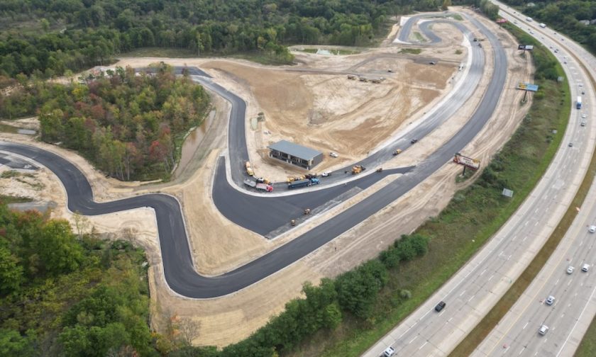 Motorsports Gateway Howell completes paving on South Circuit