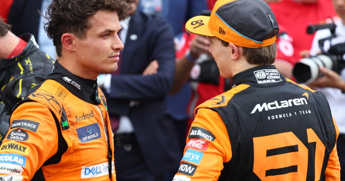 Norris given McLaren 'number one driver' nod by F1 fans