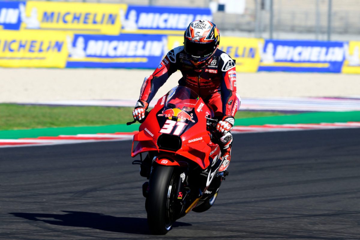 Pedro Acosta top of the charts in final Misano MotoGP practice