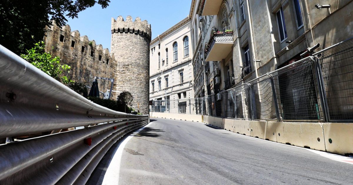 Azerbaijan first practice red-flagged under bizarre circumstances