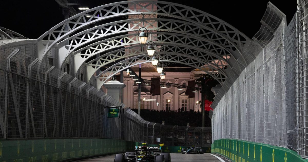 Start time for the 2024 F1 Singapore GP | F1 schedule