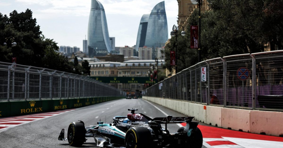 Russell causes Azerbaijan surprise as red flags again create issues