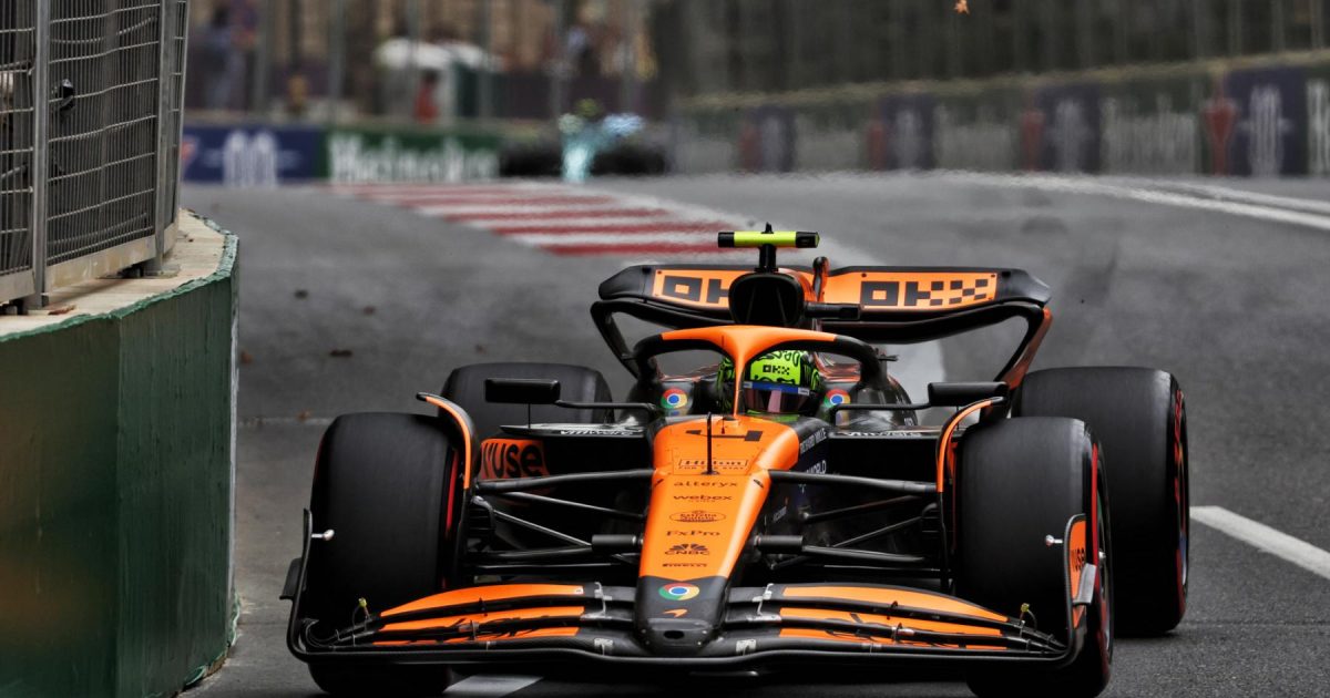 Norris suffers shock early exit in Azerbaijan Grand Prix qualifying