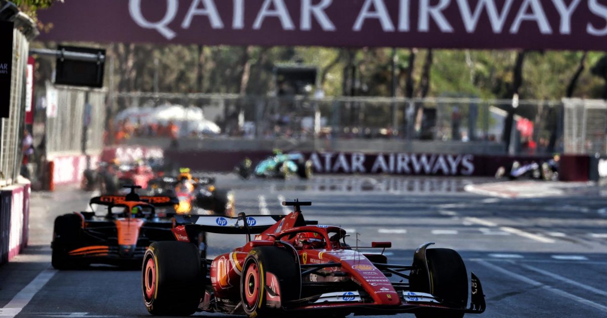 Leclerc reveals Azerbaijan GP crash fear