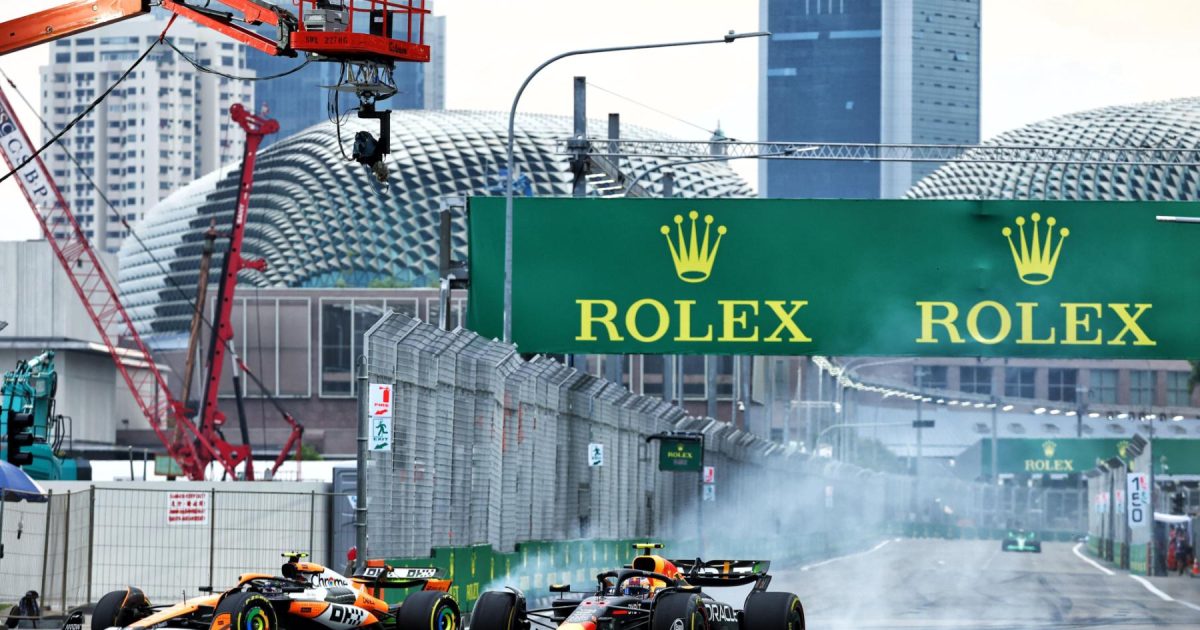 Start time of qualifying for the 2024 F1 Singapore GP