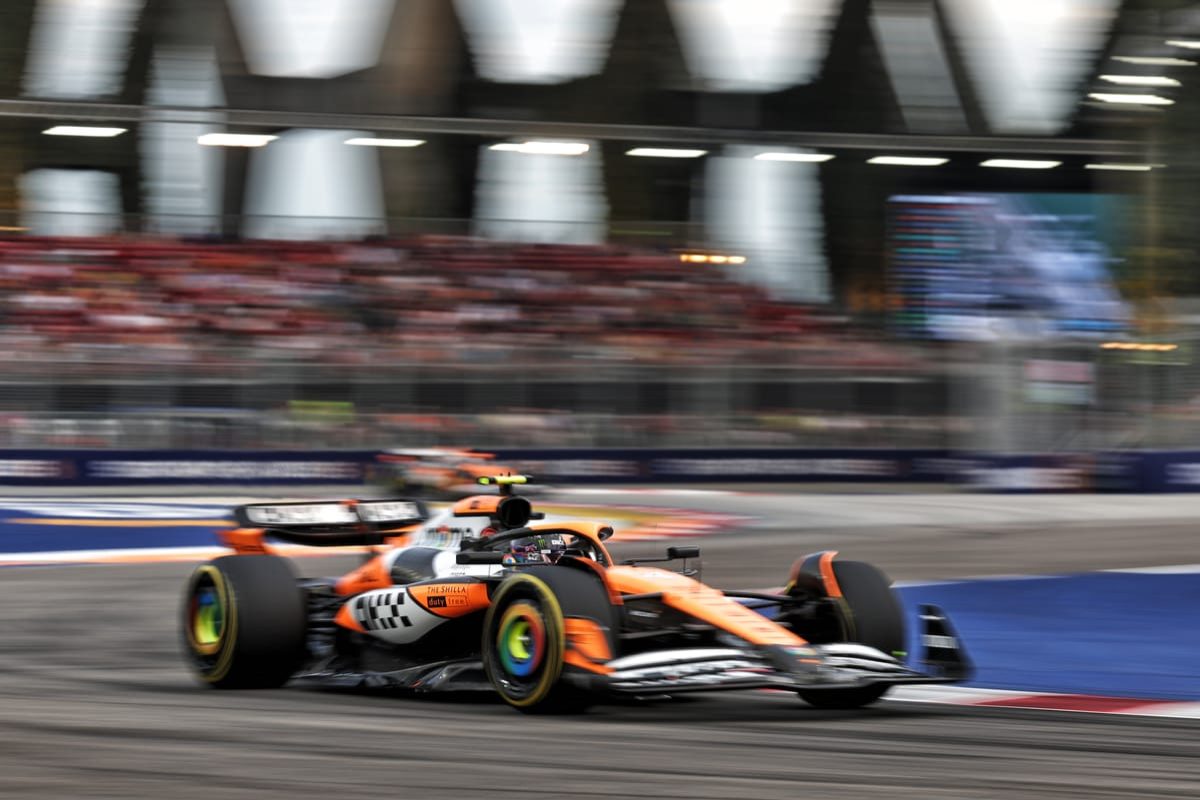 Norris's Flawless Form Shines in Singapore F1 Practice Finale