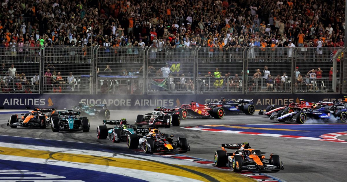 2024 F1 championship standings after Singapore Grand Prix