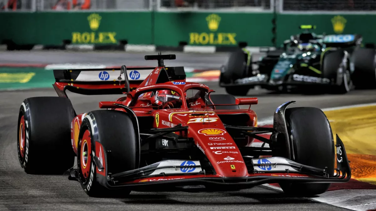 Charles Leclerc's Resilience Shines Through as Ferrari Navigates Singapore F1 Setbacks