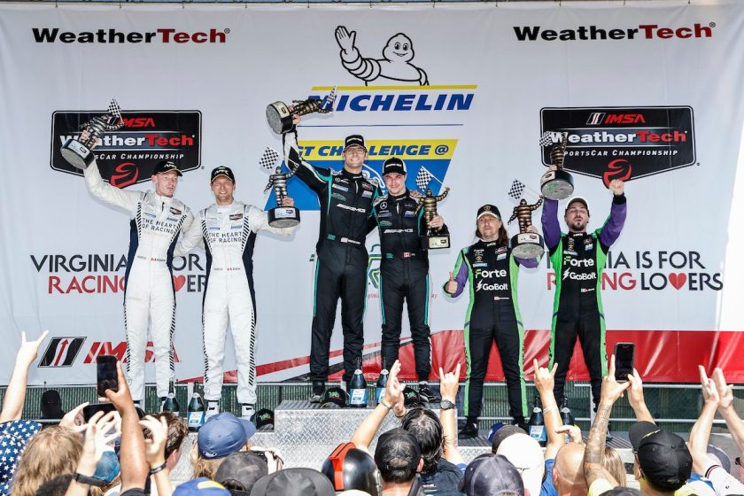 GTD Heart of Racing’s Podium Bid Derailed by Unauthorized Parts in IMSA VIR Event