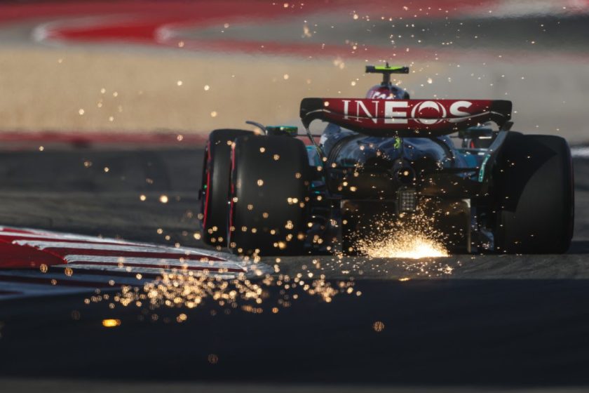 Suspension issue triggers miserable day at COTA for Hamilton, Mercedes