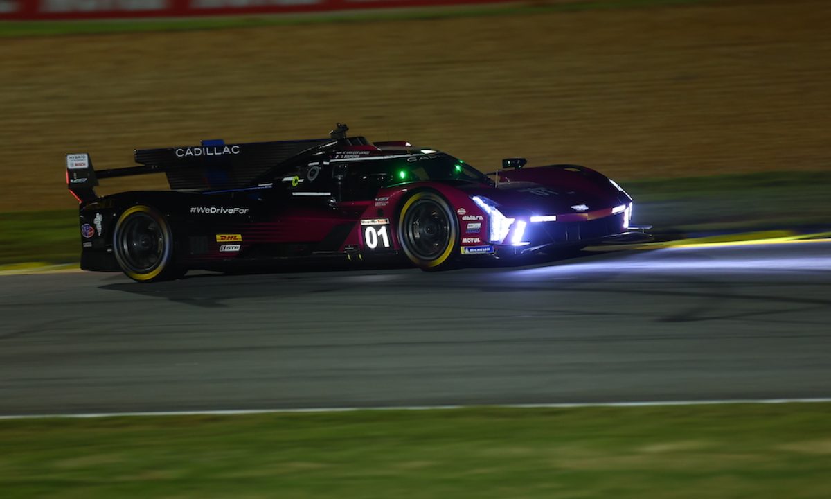 Van der Zande keeps Cadillac on top in Petit Le Mans night practice