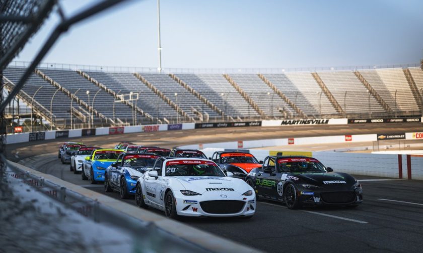 Revving Up Excitement: Mazda MX-5 Cup Roars onto Martinsville Speedway's Oval