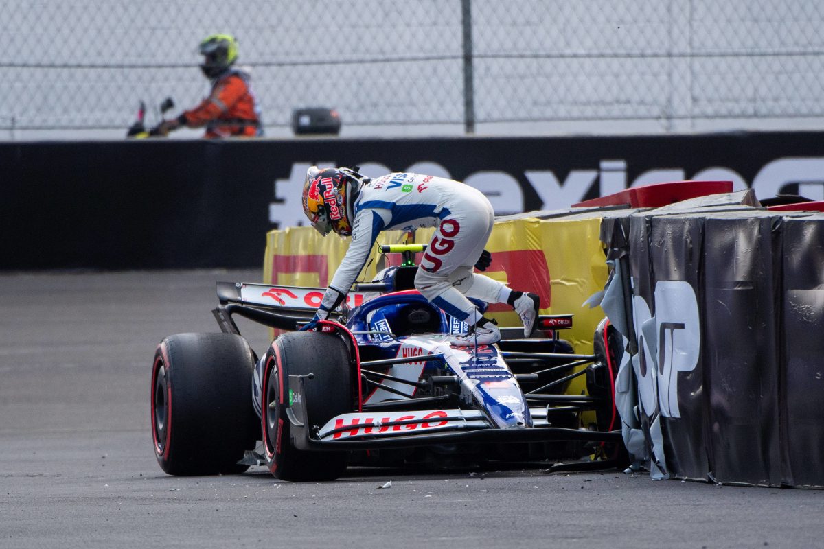 Chaos at Mexican Grand Prix as TWO drivers crash out