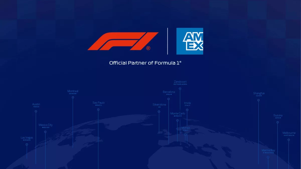 F1 announces multi-year global partnership with Amex