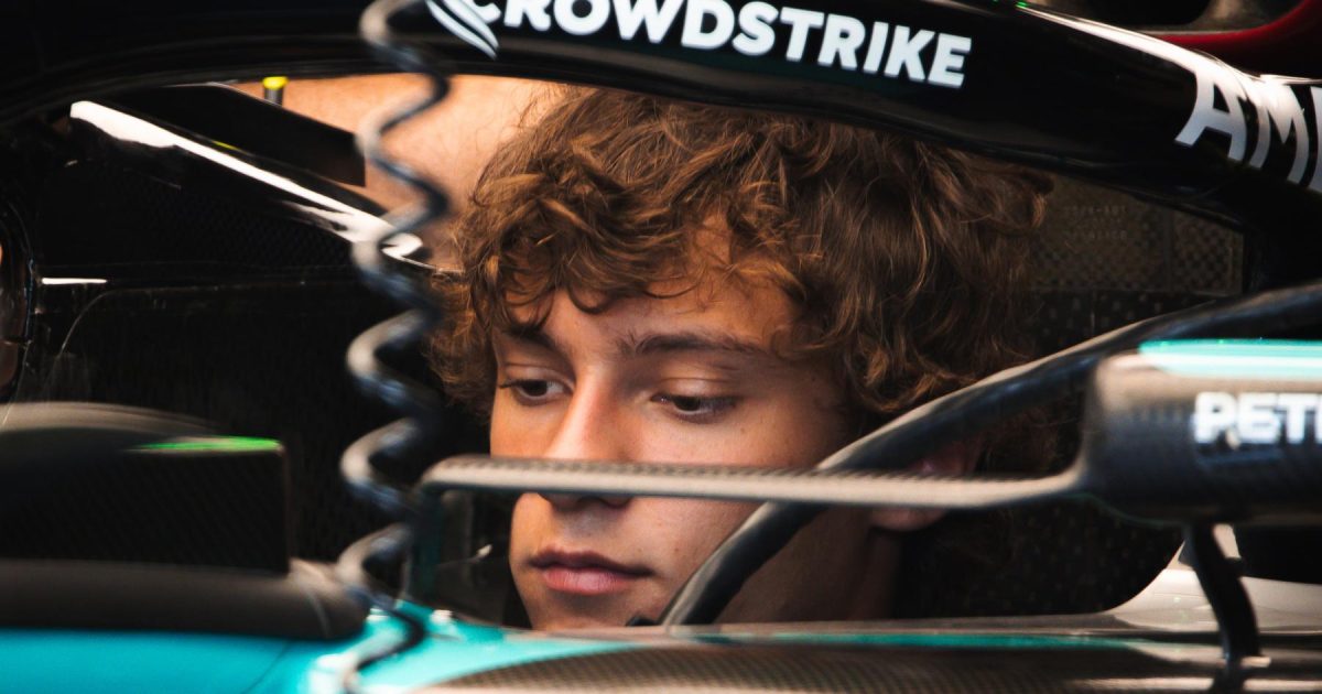 Antonelli sets striking target for rookie F1 season with Mercedes