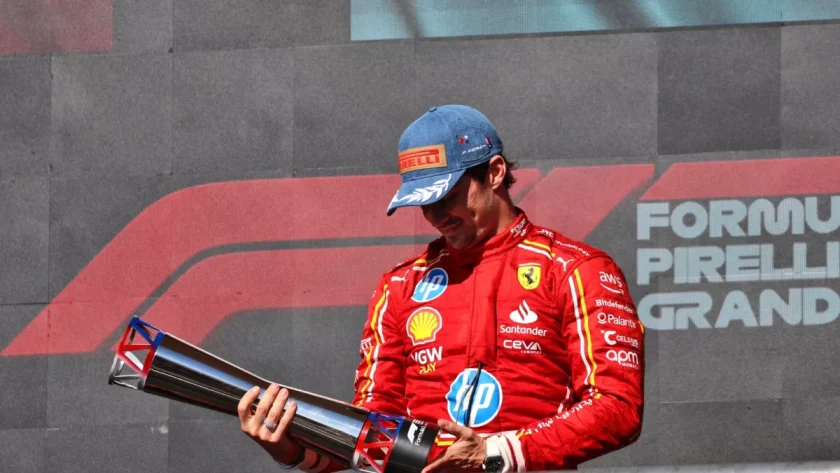 Why Charles Leclerc didn’t lift Pirelli’s Heroo trophy at the US GP