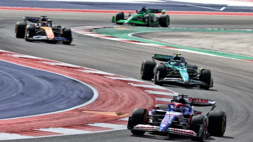 Fernando Alonso and Liam Lawson clash over F1 US GP Sprint battle