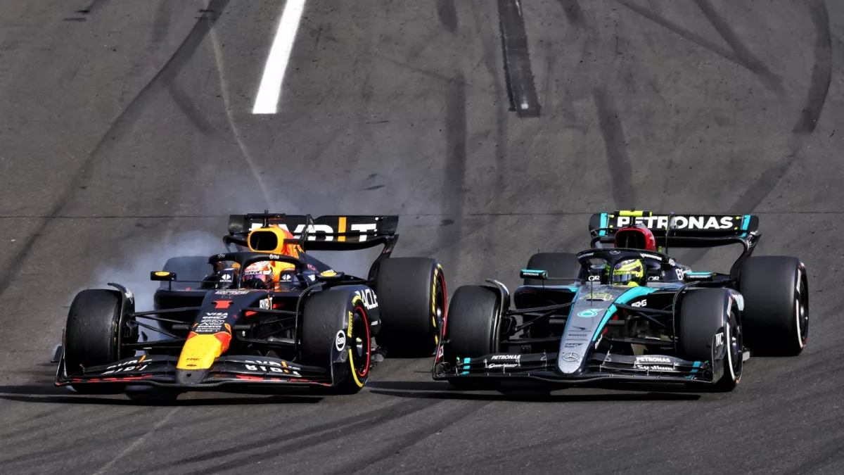 Lewis Hamilton: ‘Grey area’ F1 rules have favoured Max Verstappen