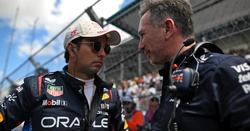 Horner refuses to rule out Perez Red Bull axe