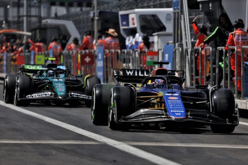 High-Speed Drama: Albon and Bearman Clash in Thrilling F1 Mexican GP Practice Session