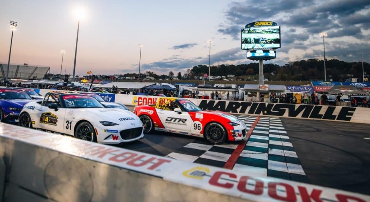 Thomas Triumphs: A Masterful Victory at Martinsville Speedway in the Mazda MX-5 Cup Race