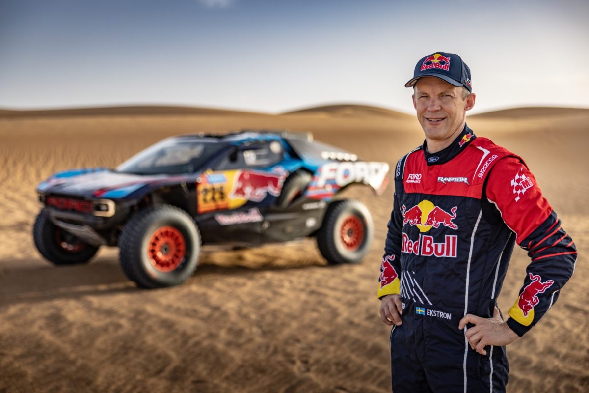 Champion Driver Mattias Ekstrom Joins Ford's Elite Dakar Team