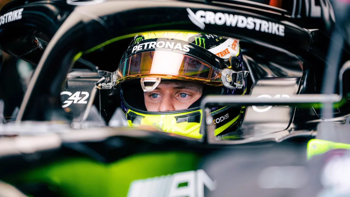 Mick Schumacher F1 test curtailed due to inclement weather