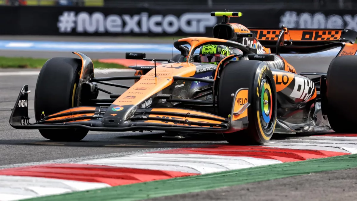 Lando Norris: McLaren car being ‘too difficult to drive’ denied Mexico F1 pole shot