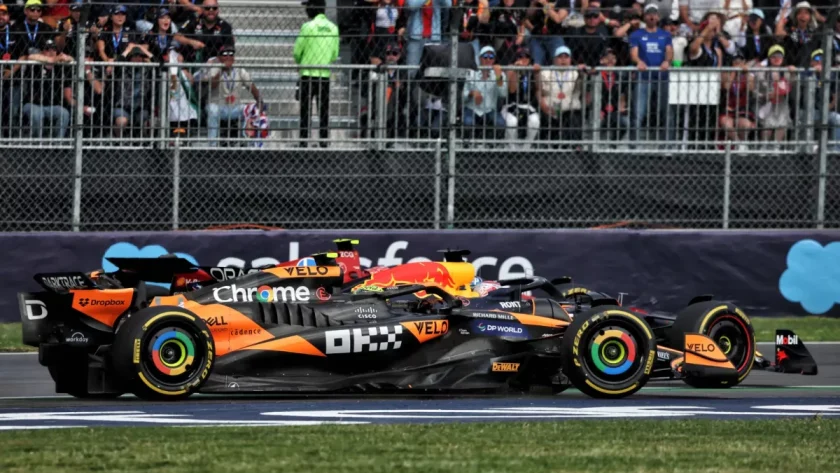 Lando Norris wants Max Verstappen to ‘acknowledge’ he went ‘over the limit’ in Mexico