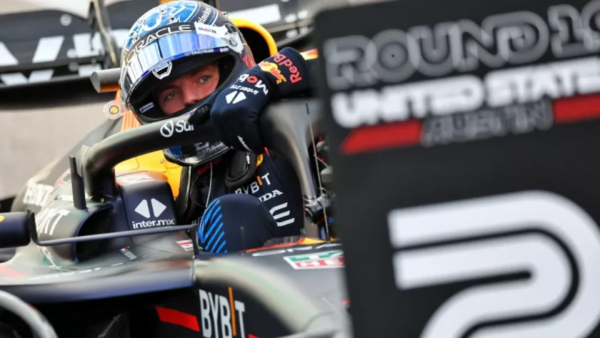 Max Verstappen notes two moments that cost him F1 US GP pole