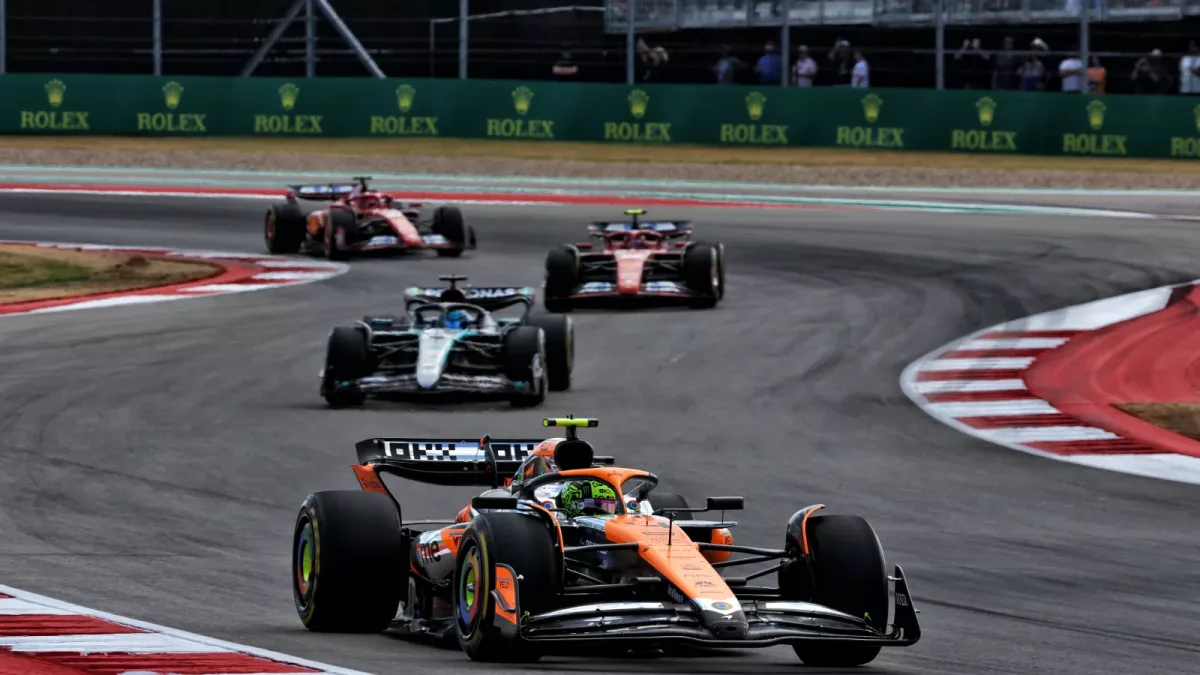 Defying Expectations: Lando Norris Shines Light on McLaren's F1 Rivals in the US GP