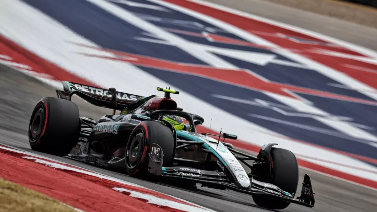 Lewis Hamilton reveals Mercedes F1 car was ‘three wheeling’ amid US GP spin