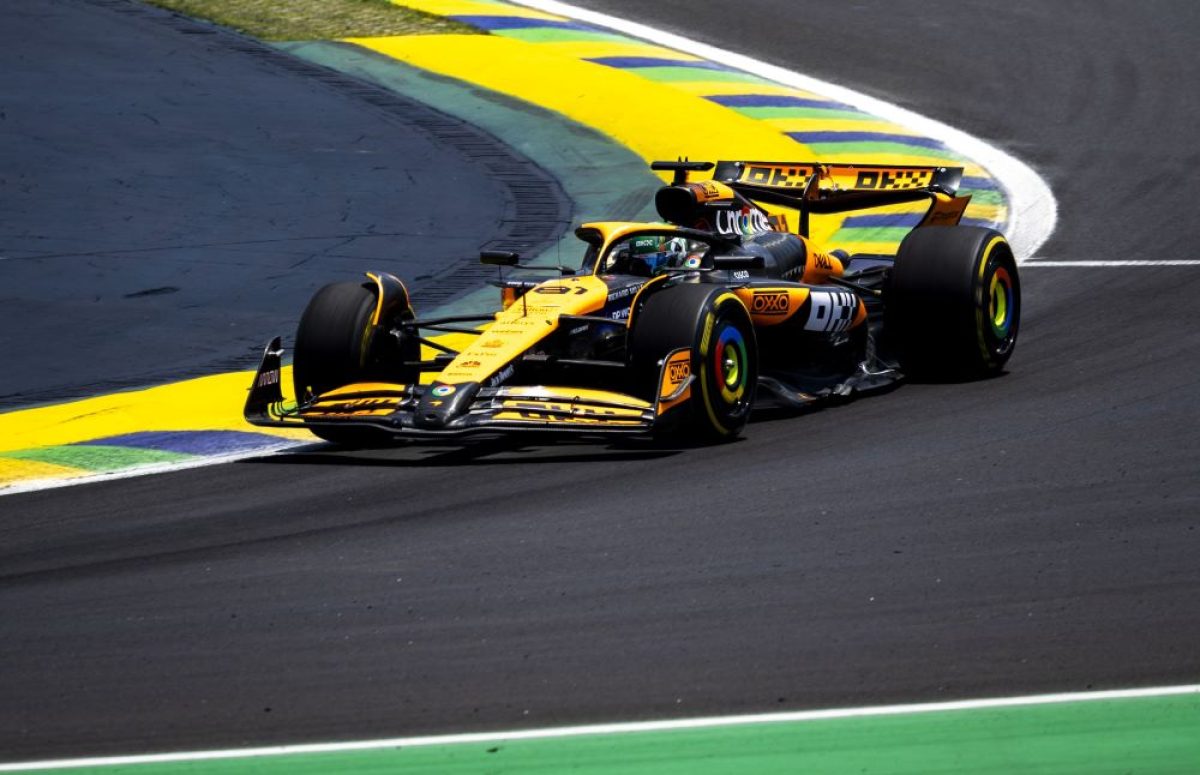 Piastri wins McLaren duel for Sao Paulo Sprint pole