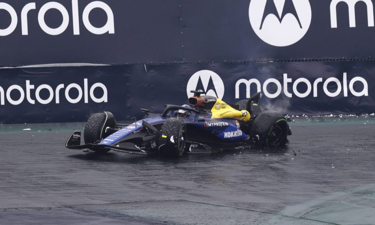 Albon's Sao Paulo GP Hopes Dashed After Qualifying Crash